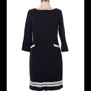 Talbots Women Black Casual Dress 10